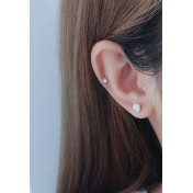 LDR24039 S925純銀潮流耳環