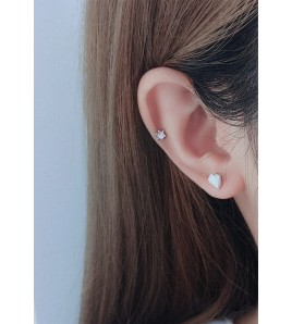 LDR24039 S925純銀潮流耳環