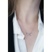 LDR24040 S925純銀潮流項鏈