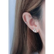LDR24041 S925純銀潮流耳環