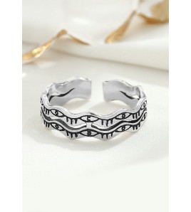 LDR24043 S925純銀潮流戒指