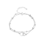 LDR24044 S925純銀潮流手鏈