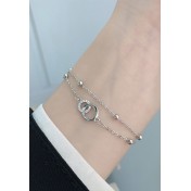 LDR24044 S925純銀潮流手鏈