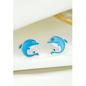 LDR24049 S925純銀潮流耳環