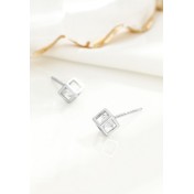 LDR24054 S925純銀潮流耳環