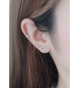 LDR24056 S925純銀潮流耳環