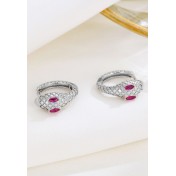 LDR24057 S925純銀潮流耳環