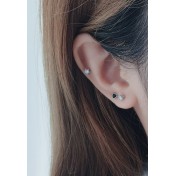 LDR24058 S925純銀潮流耳環