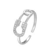 LDR24059 S925純銀潮流戒指