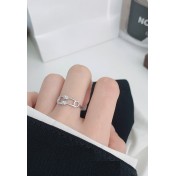 LDR24059 S925純銀潮流戒指
