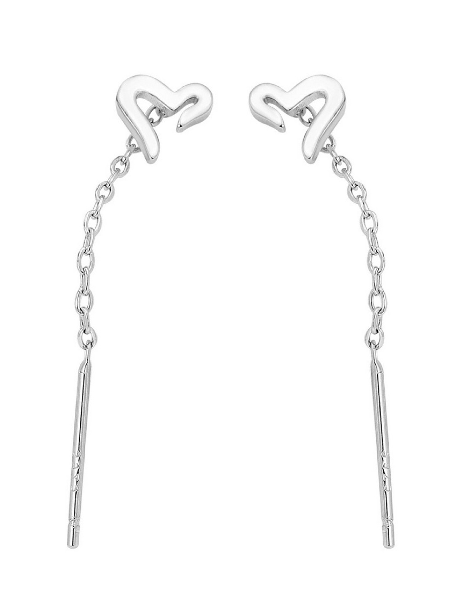 LDR24061 S925純銀潮流耳環