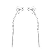 LDR24061 S925純銀潮流耳環