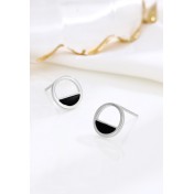 LDR24063 S925純銀潮流耳環