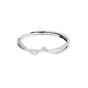 LDR24067 S925純銀潮流戒指