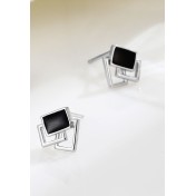 LDR24068 S925純銀潮流耳環