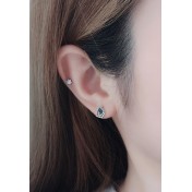 LDR24068 S925純銀潮流耳環