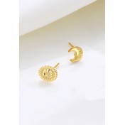 LDR24071 S925純銀潮流耳環