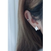 LDR24074 S925純銀潮流耳環