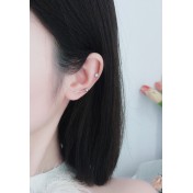 LDR24308 S925純銀簡約圓珠耳環