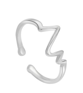 LDR24312 S925純銀電圖開口戒指