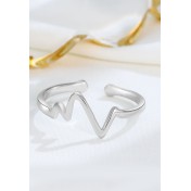 LDR24312 S925純銀電圖開口戒指