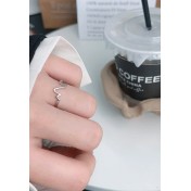 LDR24312 S925純銀電圖開口戒指