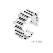 LDR24328 S925純銀復古不規則開口戒指