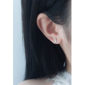 LDR24346 S925純銀簡約個性翅膀耳環