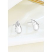 LDR24346 S925純銀簡約個性翅膀耳環