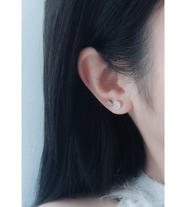 LDR24348 S925純銀簡約個性檸檬耳環