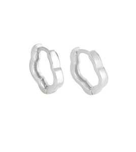 LDR24367 S925純銀花朵耳環