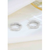 LDR24367 S925純銀花朵耳環