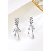 LDR24377 S925純銀蝴蝶結耳環