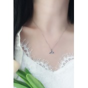 LDR24378 S925純銀魚尾項鏈