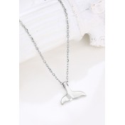 LDR24378 S925純銀魚尾項鏈