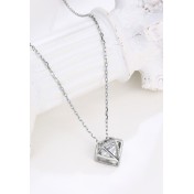 LDR24382 S925純銀超人鋯石項鏈