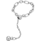 LDR24389 S925純銀簡約圓珠戒指