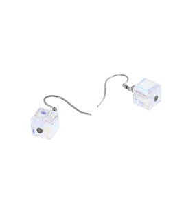 LDR24397-19 S925純銀水晶寶石耳環