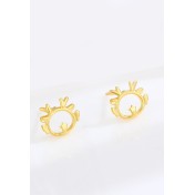 LDR24399 S925純銀生肖龍耳環