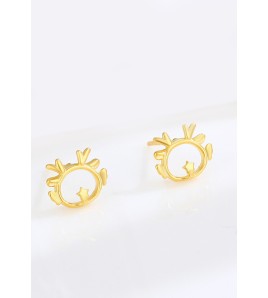 LDR24399 S925純銀生肖龍耳環