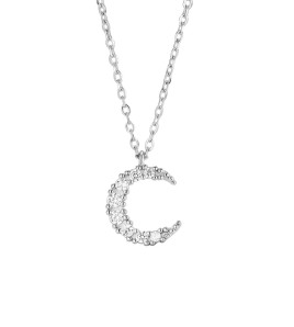 LDR24406 S925純銀月亮項鏈