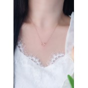 LDR24407 S925純銀月亮項鏈