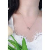 LDR24407 S925純銀月亮項鏈