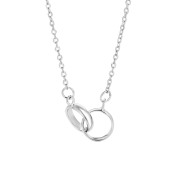 LDR24407 S925純銀月亮項鏈