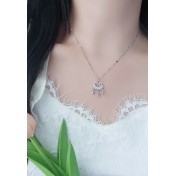 LDR24422 S925純銀平安鎖項鏈