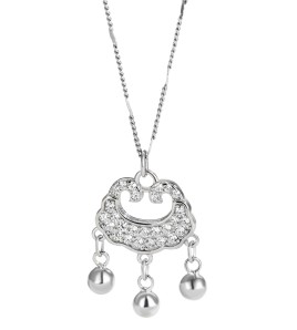 LDR24422 S925純銀平安鎖項鏈