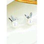 LDR4101 S925純銀兔子耳環