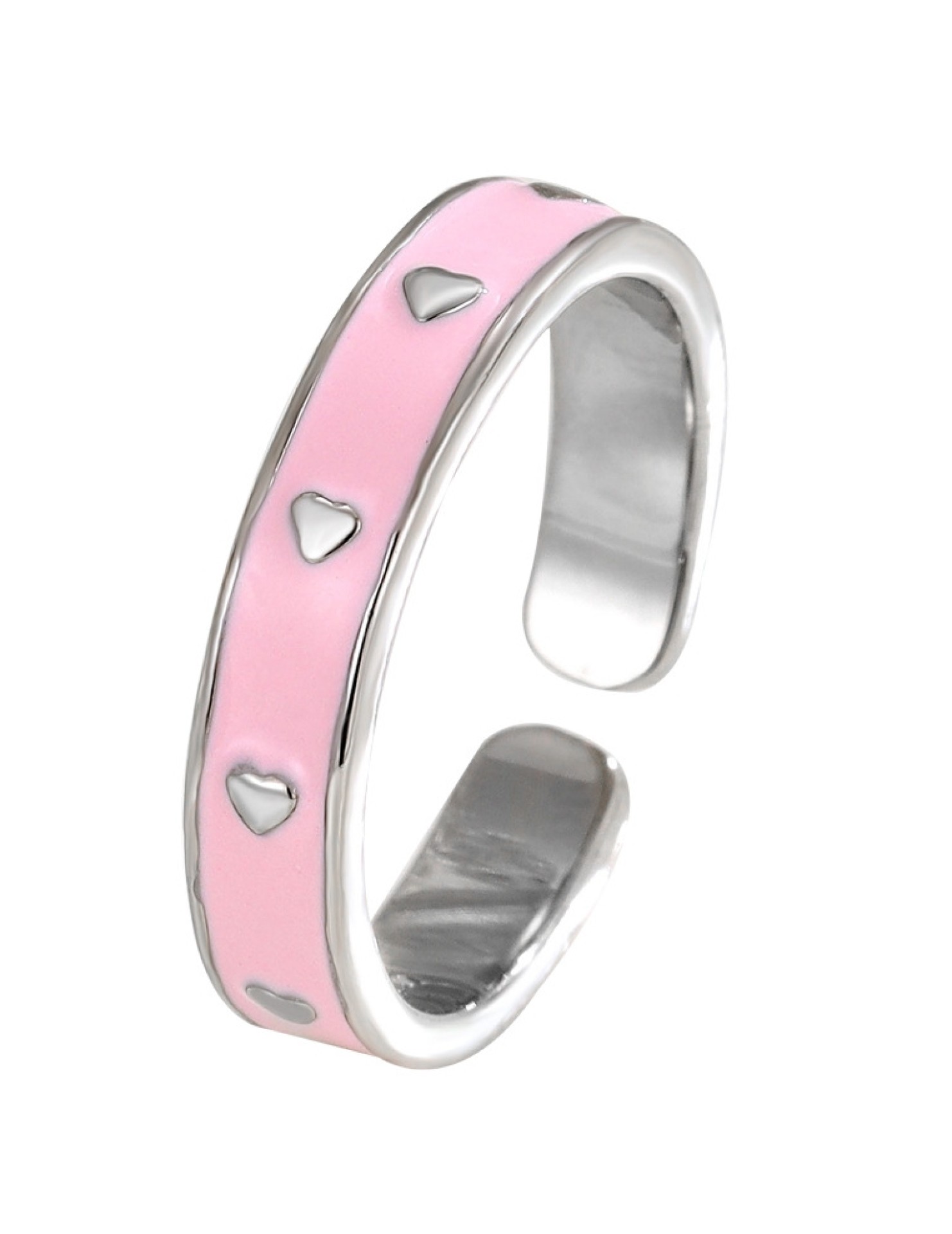 LDR4103 S925純銀愛心戒指