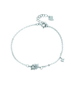 LDR4107 S925純銀五角星手鏈