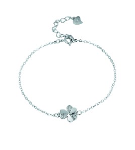 LDR4108 S925純銀三葉草手鏈